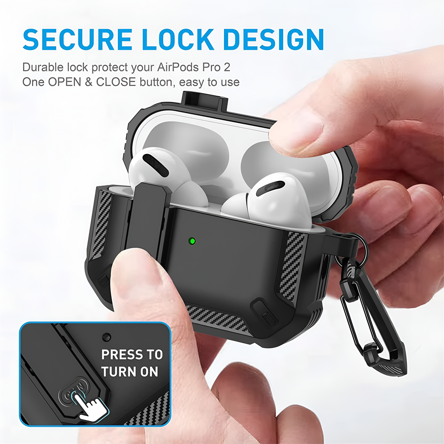Protective Case Cover For Apple AirPods Pro 2/3rd/2nd/1st Generation Shockproof